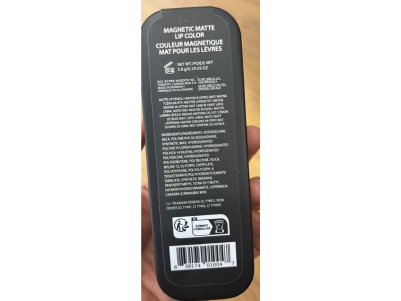 Nudestix Magnetic Matte Lip Color, Boho, 0.10 oz/2.8 g