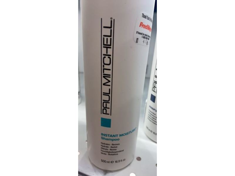 Paul Mitchell Instant Moisture Shampoo, 16.9 fl oz/500 mL