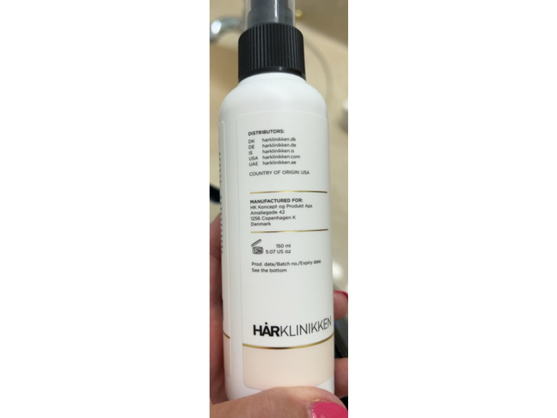 Harklinikken Styling Spray, Horsetail Marigold Extract, 5.07 oz/150 mL
