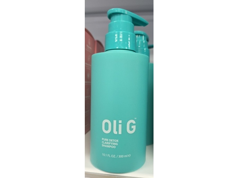 Oli G Pure Detox Clarifying Shampoo, 10.1 fl oz/300 mL