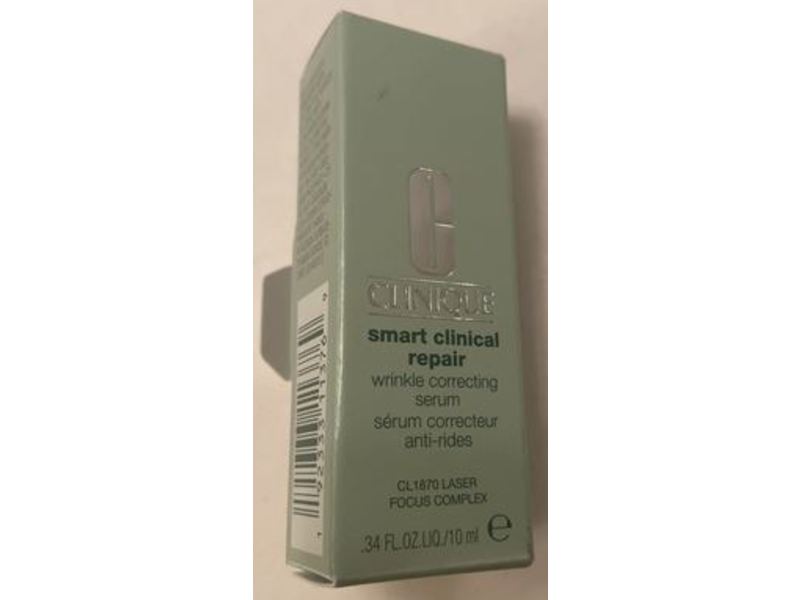 Clinique Smart Clinical Repair Wrinkle Correcting Serum, 0.34 fl oz/10 mL, Pack Of 2