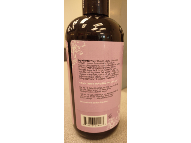 Cibu Platinum Brightening Shampoo, 11.83 fl oz/350 mL