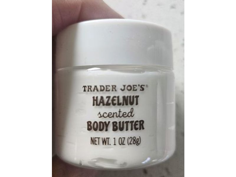 Trader Joe's Hazelnut Scented Body Butter, 1 oz/28 g