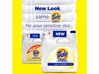 Tide Simply Free & Sensitive Laundry Detergent, Unscented, 89 Loads, 117 oz/3.46 L - thumbnail 3
