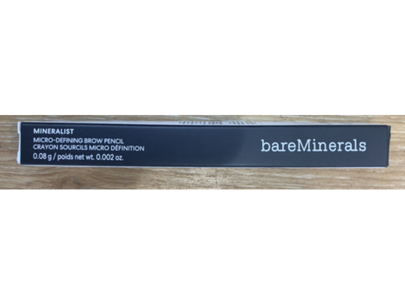 bareMinerals Mineralist Micro Defining Brow Pencil, Chestnut, 0.002 oz/0.08 g