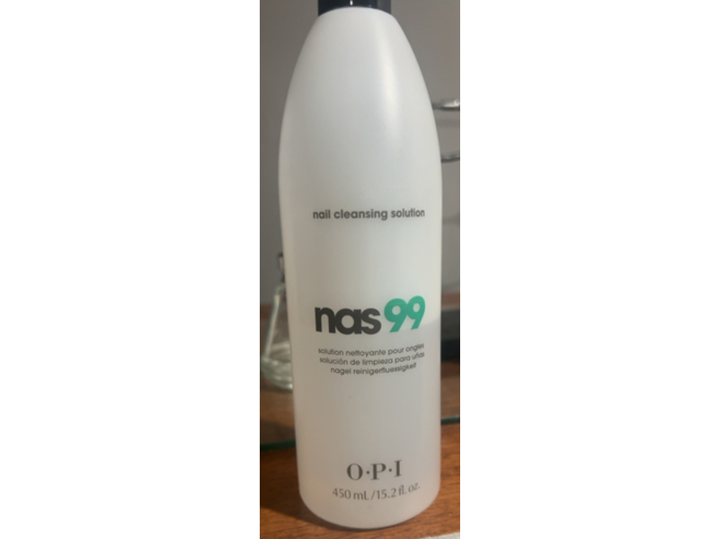 O.P.I NAS99 Nail Cleansing Solution, 15.2 fl oz/450 mL