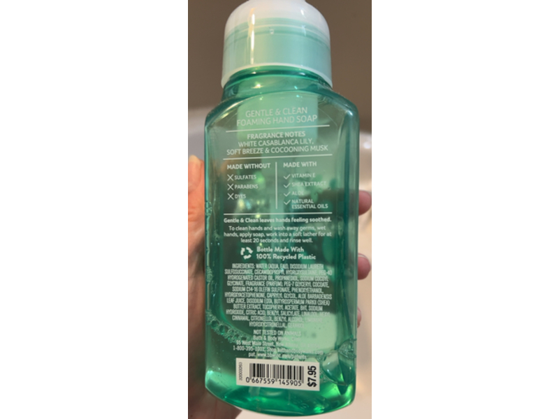 Bath & Body Works You're Awesome At Beeing You, Foaming Hand Soap, Spring Lily, 8.75 fl oz/259 mL