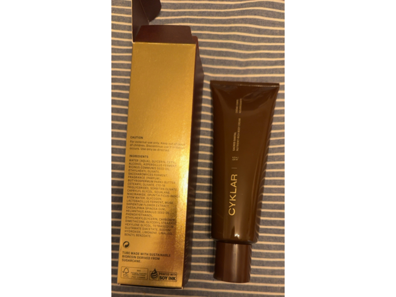 Cyklar Nutrient-Rich Body Cream, Sacred Santal, 8 fl oz/236 mL