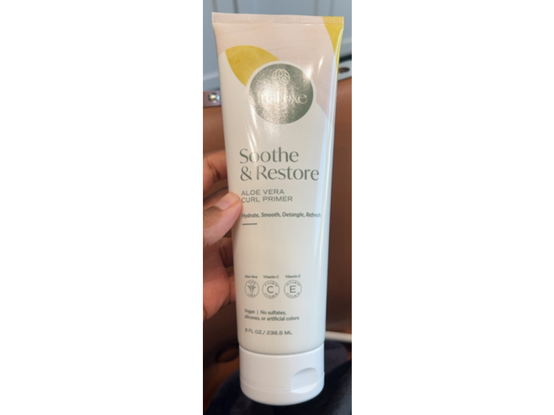 Treluxe Soothe & Restore Curl Primer, Aloe Vera, 8 fl oz/236.5 mL