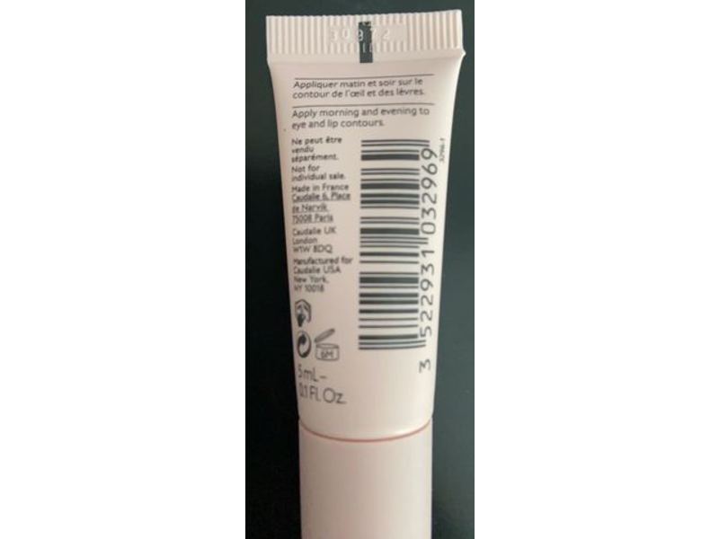 Caudalie Paris Resveratrol-Lift Firming Eye Gel Cream, 0.1 fl oz/5 mL