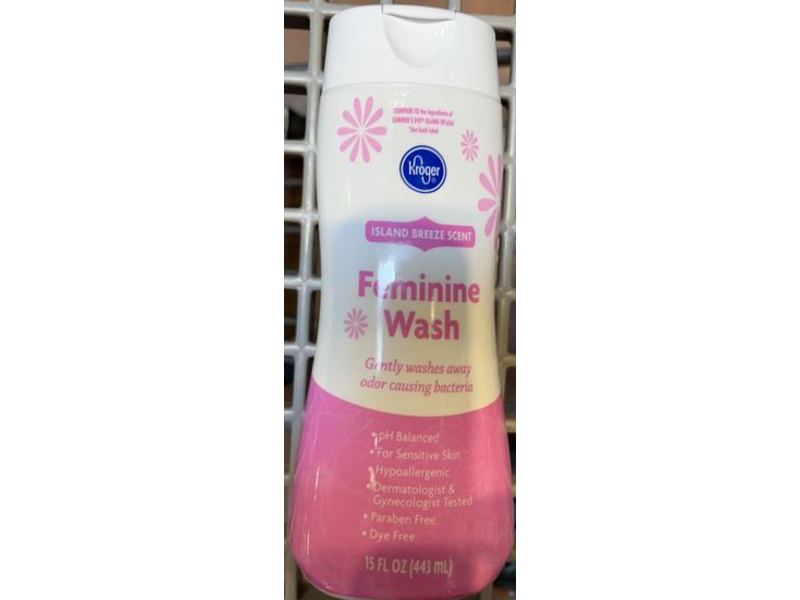 Kroger Feminine Wash, Island Breeze Scent, 15 fl oz/443 mL Ingredients