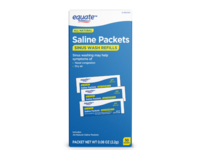 Equate All Natural Saline Packets Sinus Wash Refills, 0.08 oz/2.2 g, 50 Count - thumbnail 1
