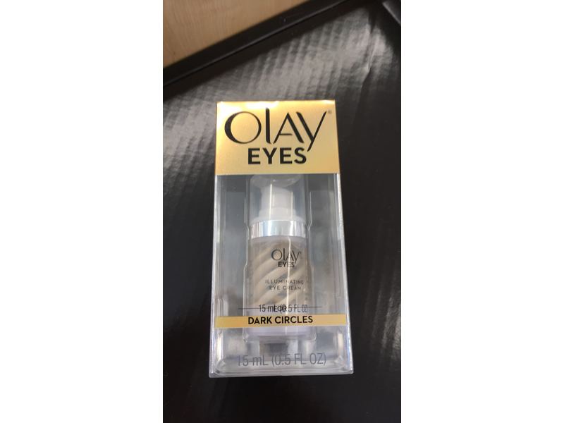 Olay Eyes Illuminating Eye Cream for Dark Circles Under Eyes, 0.5 Fl Oz