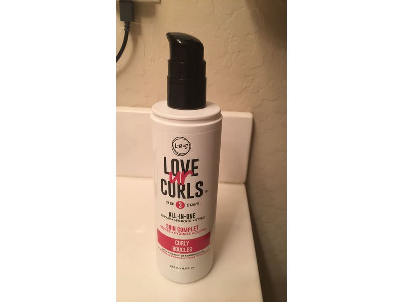 LUS Love Ur Curls All-In-One, Curly, 8.5 fl. oz/250 mL
