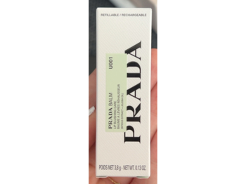 Prada Lip Blushing Care Balm, U001 Astral Pink, 0.13 oz/3.8 g