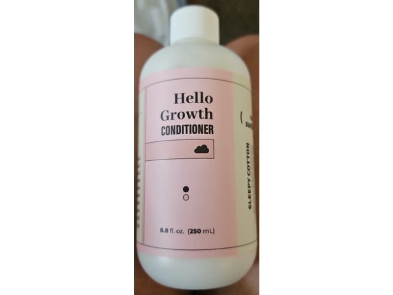 Sleepy Cotton Hello Growth Conditioner, Rose Sunflower, 8.8 fl oz/250 mL
