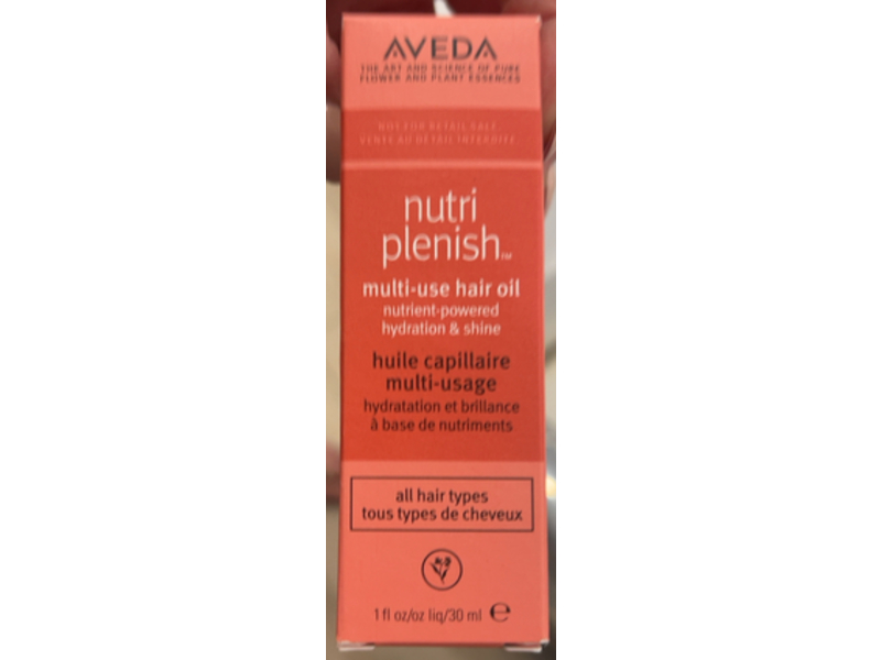 Aveda Nutriplenish Multi - Use Hair Oil, 1 fl oz/30 mL