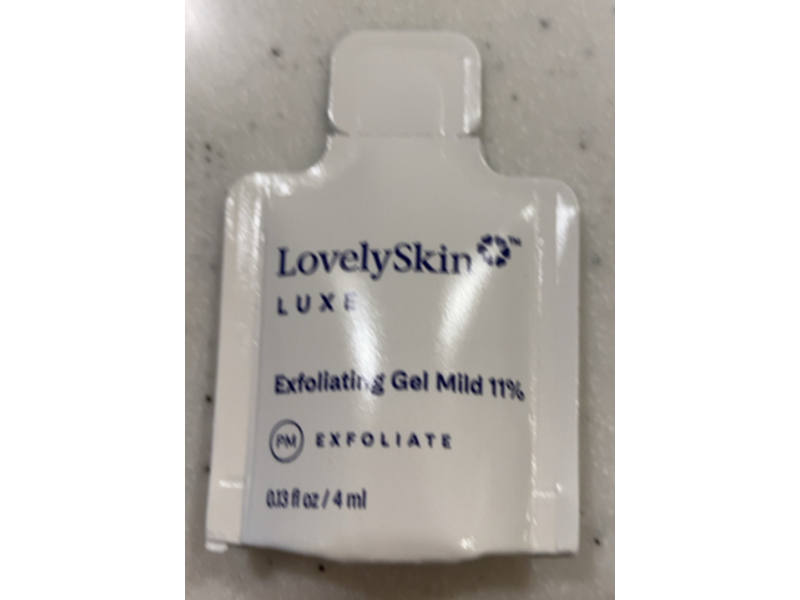 Lovely Skin Luxe Exfoliating Gel Mild 11%, 0.13 fl oz/4 mL