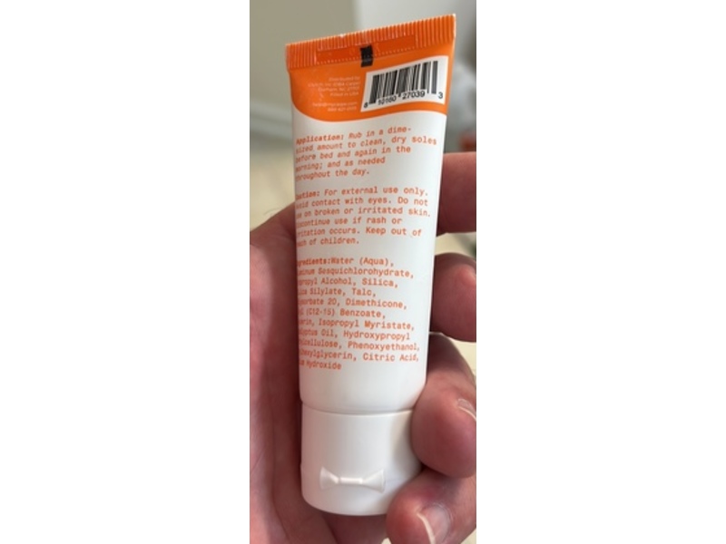 Carpe Sweat Absorbing Foot Lotion, 1.35 fl oz/40 mL