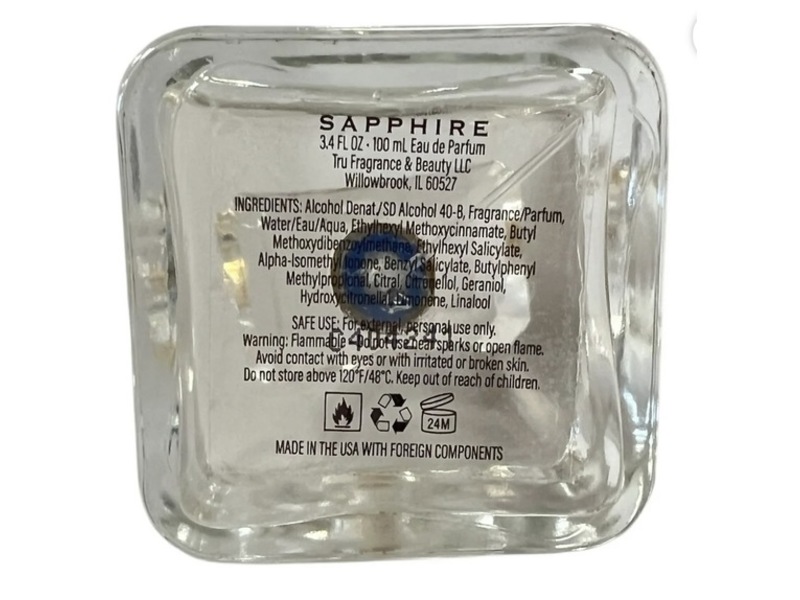 Element Edition VI Sapphire Eau De Parfum, 3.4 fl oz/100 mL