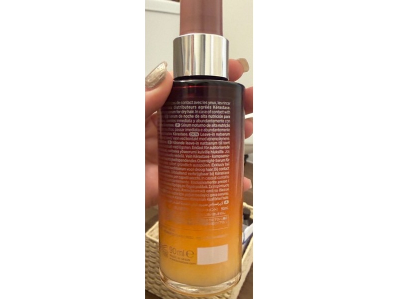 Kerastase Nutritive 8h Magic Night Serum, Plant-Based Proteins + Niacinamide, 3.04 fl oz/90 mL