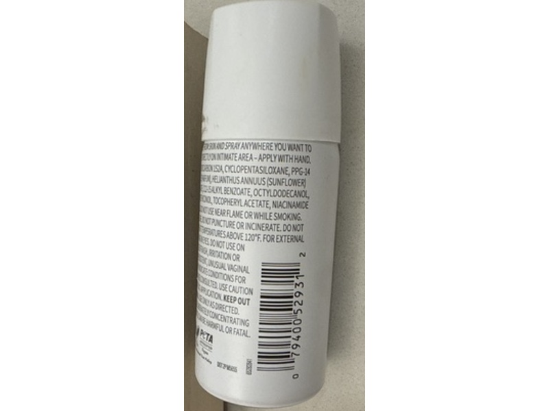 Dove Whole Body Deo, Coconut Vanilla, 1 oz/28 g
