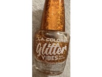L.A. Colors Glitter Vibes Nail Polish, Finesse, 0.44 fl oz/13 mL - thumbnail 2
