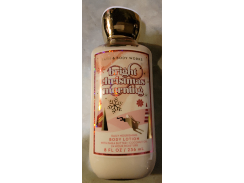 Bath & Body Works Daily Nourishing Body Lotion, Bright Christmas Morning, 8 fl oz/236 mL