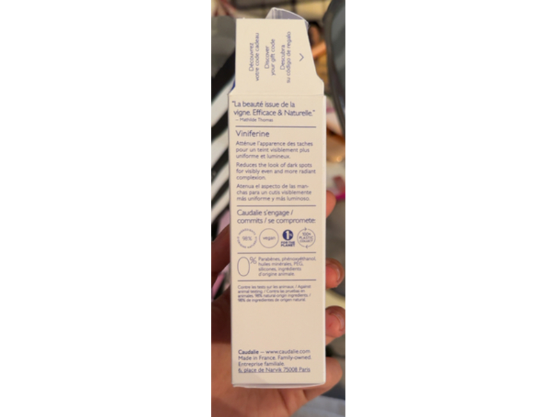 Caudalie Vinoperfect Complexion Enhancing Radiance Serum, 1 fl oz / 30 mL