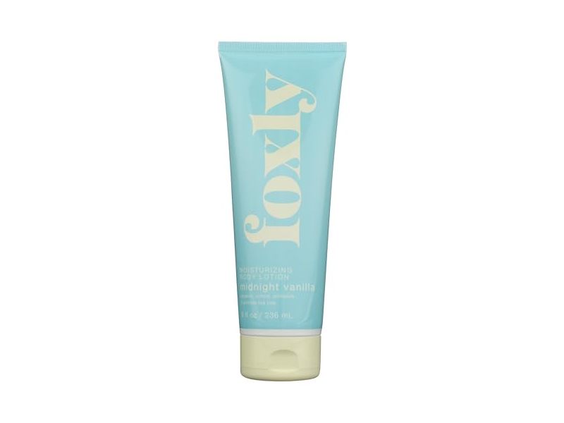 Foxly Moisturizing Body Lotion, Midnight Vanilla, 8 fl oz/236 mL