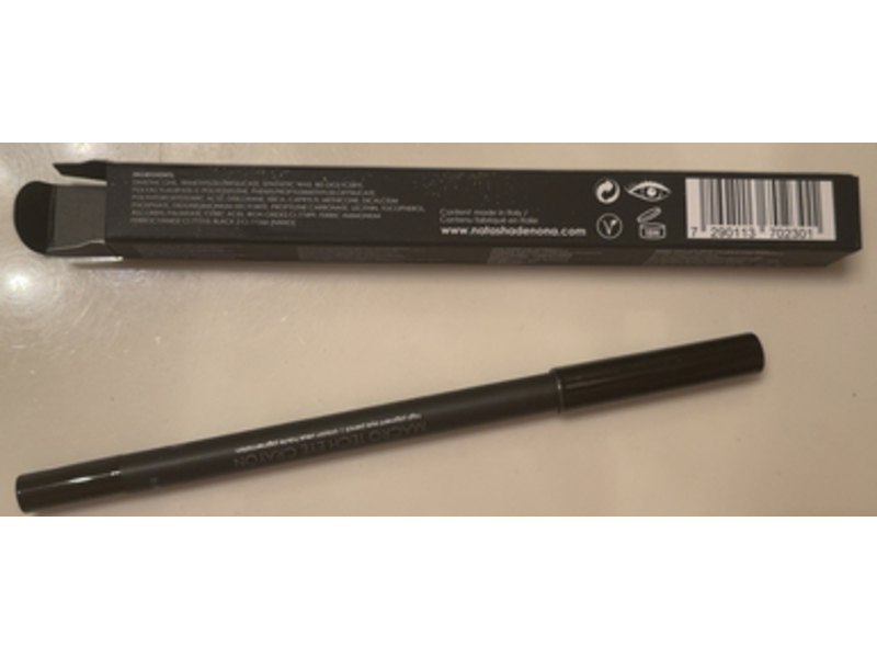 Natasha Denona Macro Tech Eye Crayon, Black, 0.04 oz/1.2 g