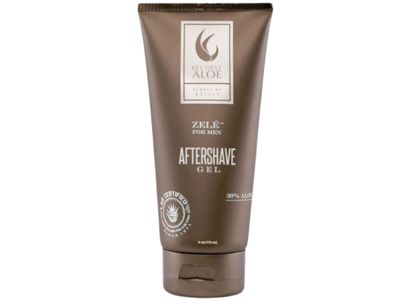 Key West Aloe Zele Aftershave Gel, 6 oz/170 mL