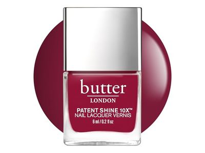 Butter London Patent Shine 10X Nail Lacquer, Broody, 0.2 fl oz/6 mL
