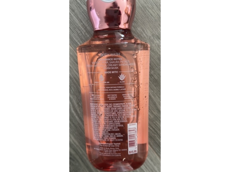 Bath & Body Works Blossom Body Wash, Forever Cheery, 10 fl oz/295 mL