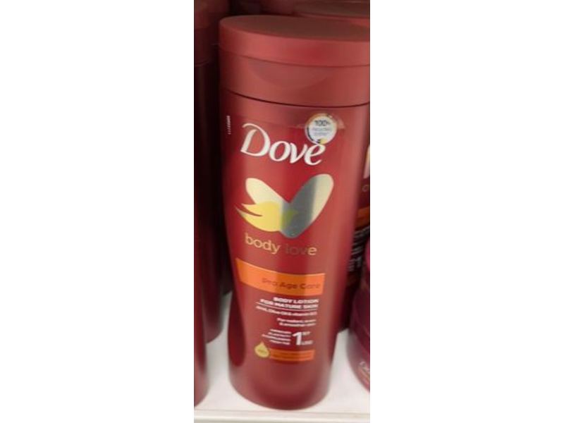 Dove Pro Age Care Moisturizing Body Lotion, 400 mL