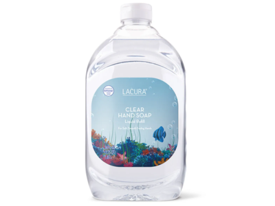 Lacura Liquid Hand Soap Refill, Clear, 56 fl oz/1.65 L