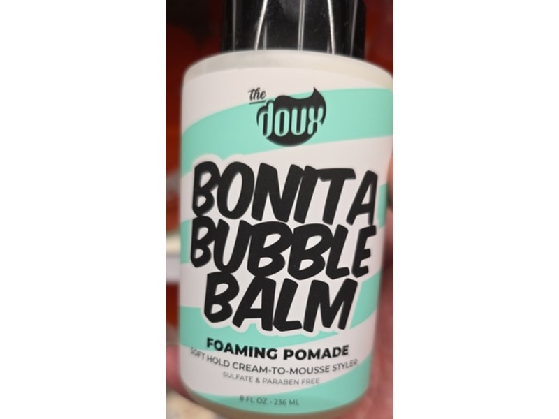The Doux Bonita Bubble Balm Foaming Pomade, 8 fl oz/236 mL
