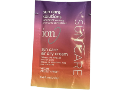 Ion Sun Care Air Dry Cream, 0.4 fl oz/12 mL