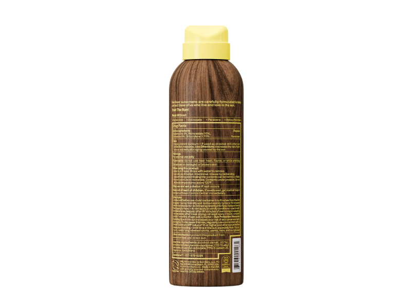 Sun Bum Premium Moisturizing Sunscreen Spray, SPF 30, 6 oz/170 g