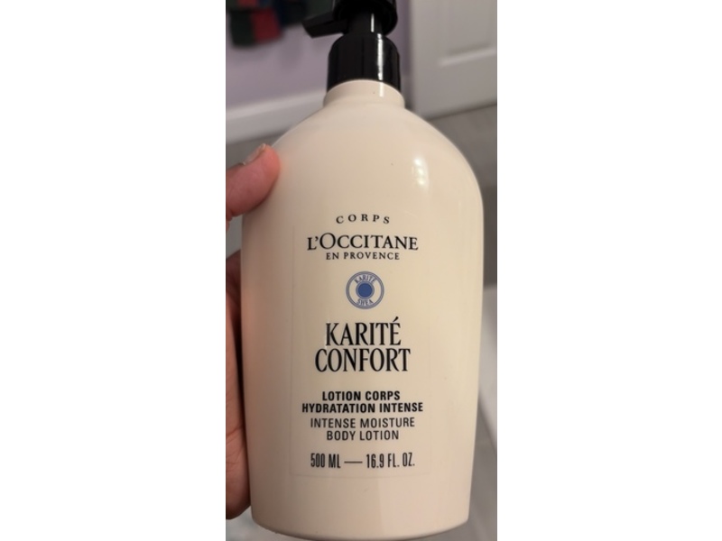 L'Occitane En Provence Karite Confort Intense Moisture Body Lotion, 16.9 fl oz/500 mL