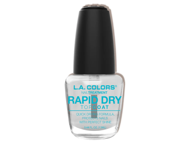 La Colors Top Coat, Rapid Dry, 0.44 fL oz/13 mL