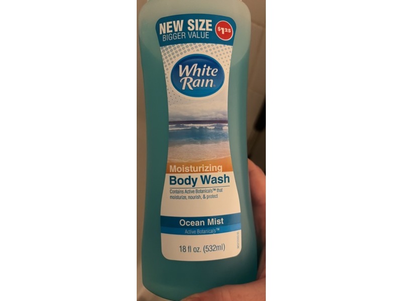 White Rain Moisturizing Body Wash, Ocean Mist, 18 fl oz/ 532 mL