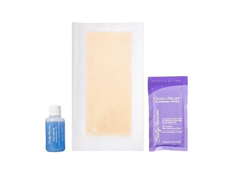 Sally Hansen Ouch-Relief Face & Body Wax Strip, 0.5 fl. oz /14.7 ml (pack of 32)