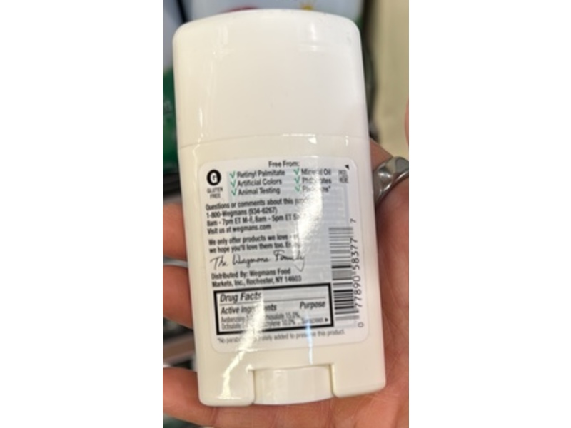 Wegmans Kids Broad Spectrum Sunscreen Stick, SPF 50, 1.52 oz/42 g