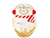 Spa Life Brightening Facial Mask, Cherry Snow Cone, 0.81 oz/23 g - Image 2