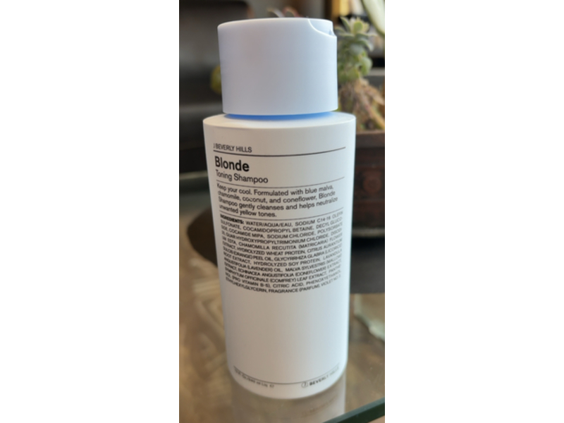 J Beverly Hills Blue Blonde Toning Shampoo, 12 oz