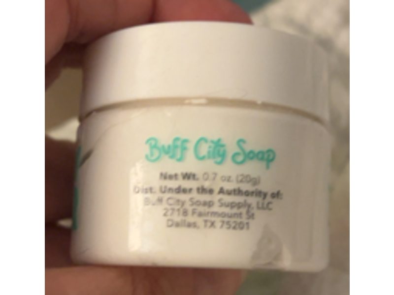 Buff City Soap Mini Body Butter, Narcissist, 0.7 oz/20 g