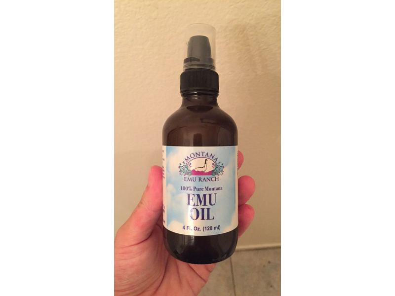 Montana Emu Ranch 100% Pure Montana Emu Oil, 4 fl oz (120 mL)