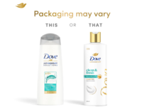 Dove Anti Dandruff Clean & Fresh Shampoo , 340 mL - thumbnail 2