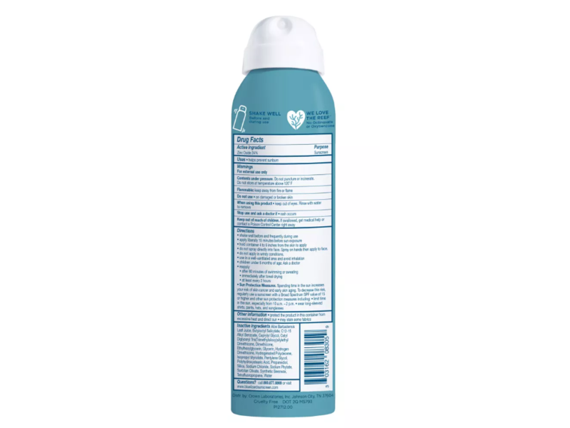 Blue Lizard Sensitive Mineral Sunscreen Spray, SPF 50, 5 fl oz/148 mL